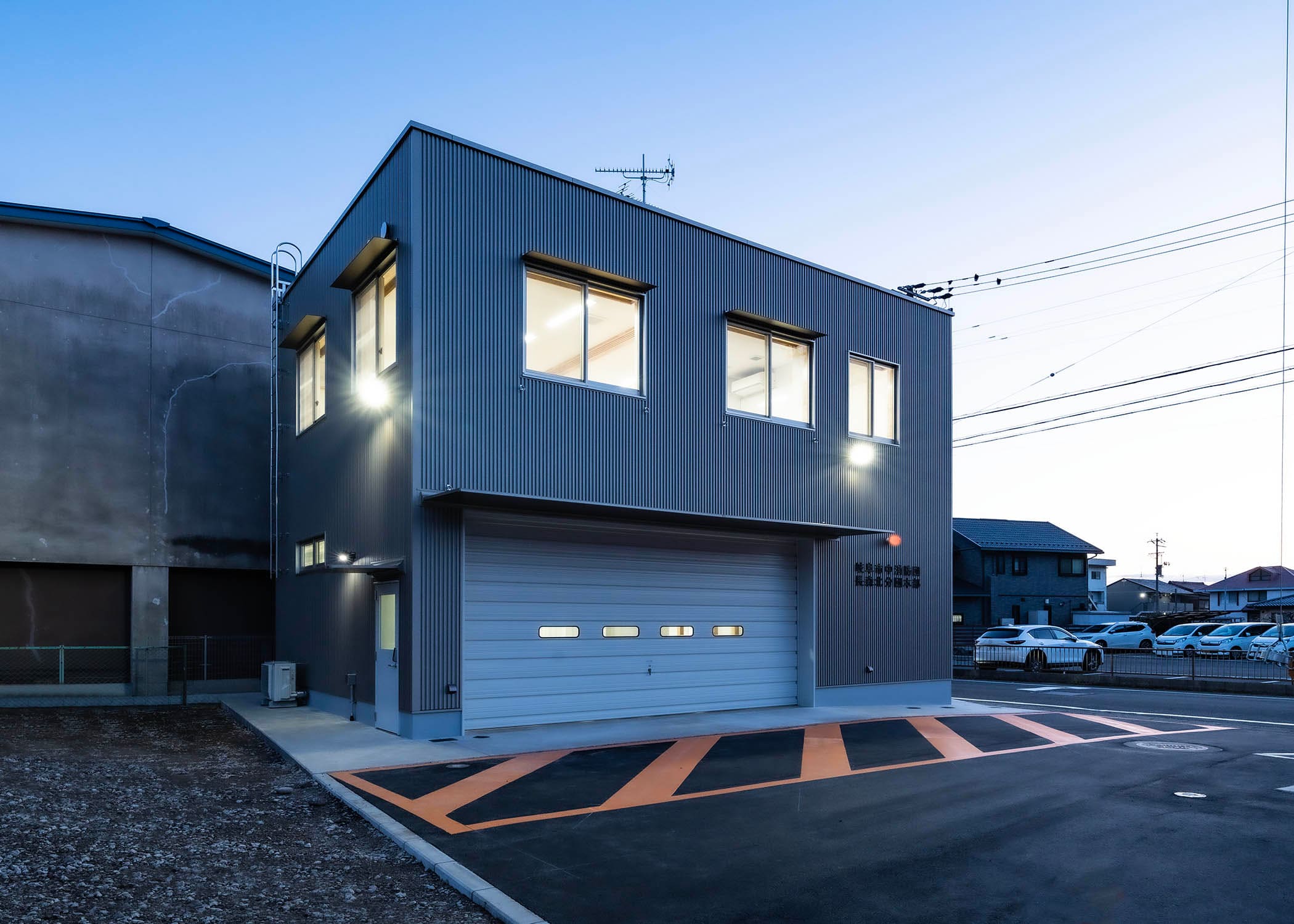 岐阜市中消防団長森北分団本部建設及びその他工事