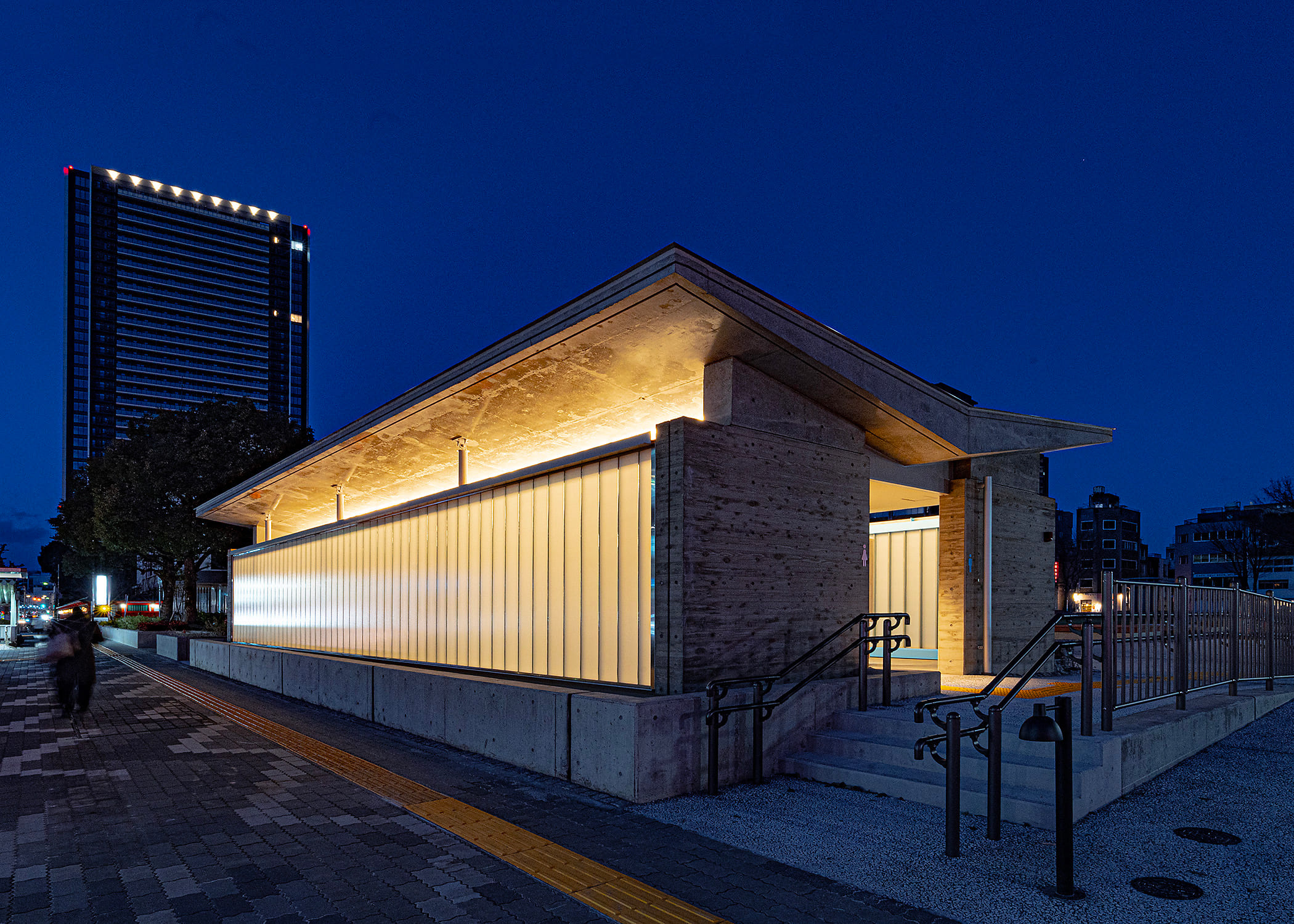 金公園トイレ建築主体工事