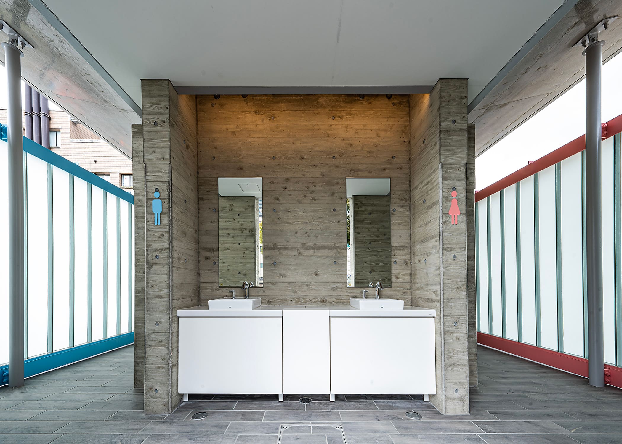 金公園トイレ建築主体工事