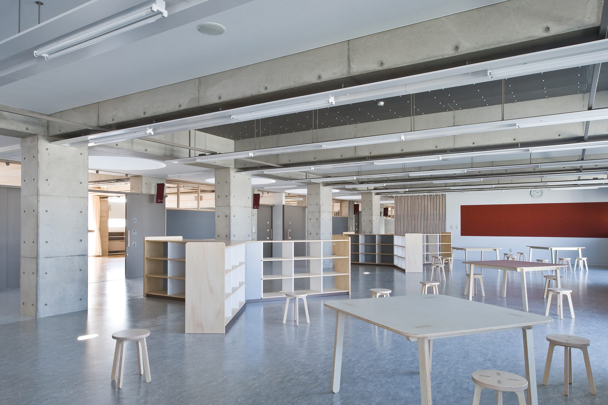 南中学校南舎及びプール建築主体工事