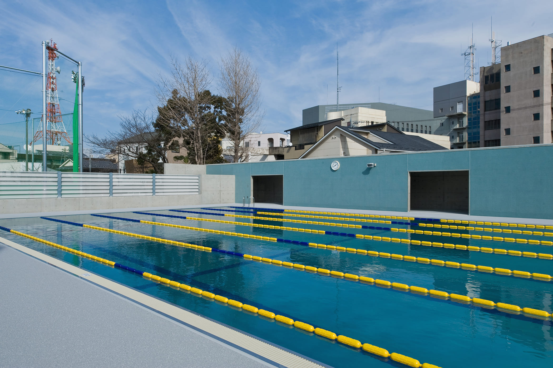 南中学校南舎及びプール建築主体工事