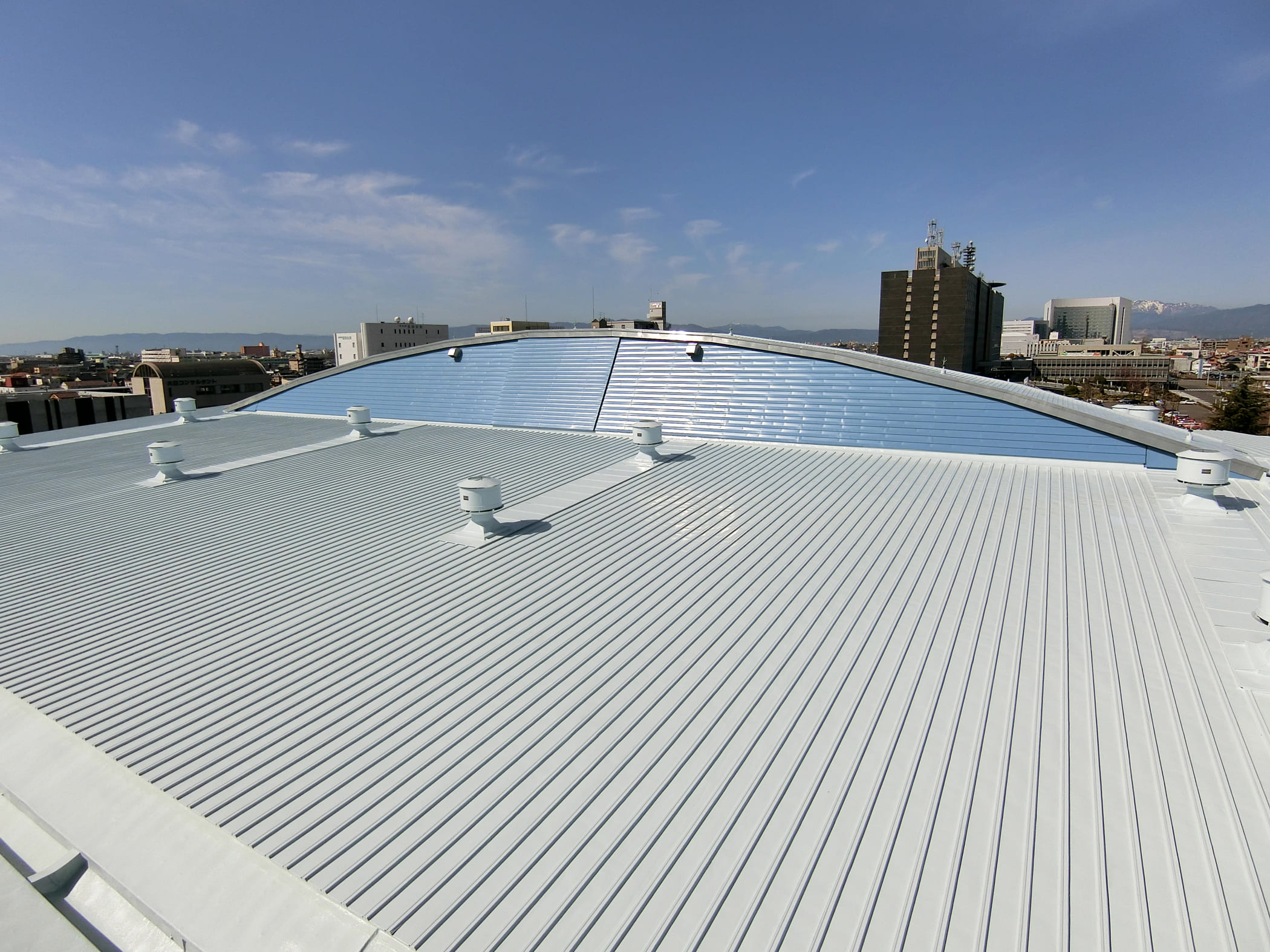 岐阜アリーナ屋根天井改修工事